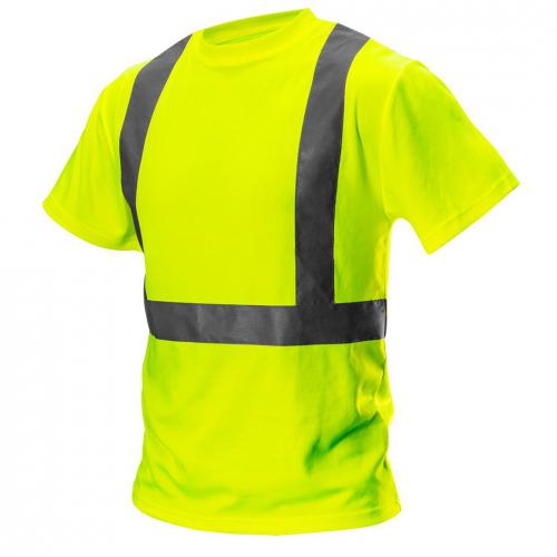 Pracovní trièko s vysokou viditelností, žluté