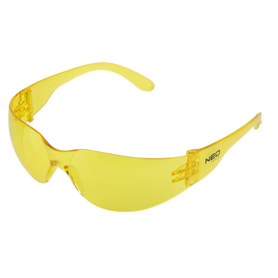 Odolné ochranné brýle, polikarbonát, žlutá skla - zvìtšit obrázek